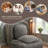Human Dog Bed ,Lazy Sofa Couch ,5 Adjustable Position,Sit,Sleep,Fold,Suit To Put In Bedroom, Living Room ,Space Saving Design-1121336342