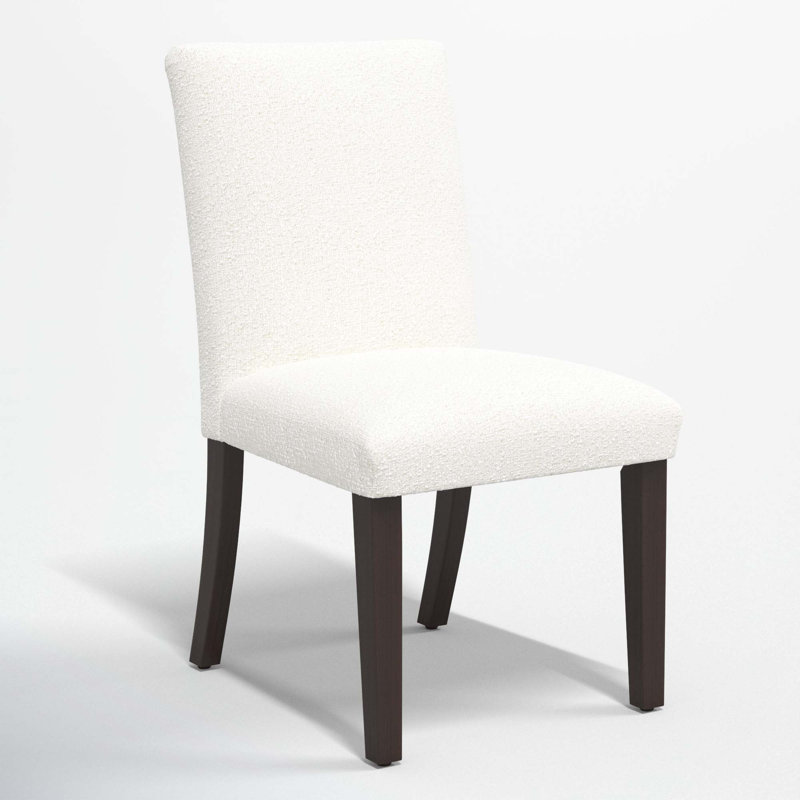 Chaise d'appoint rembourrée Benson, Boucle neige classique