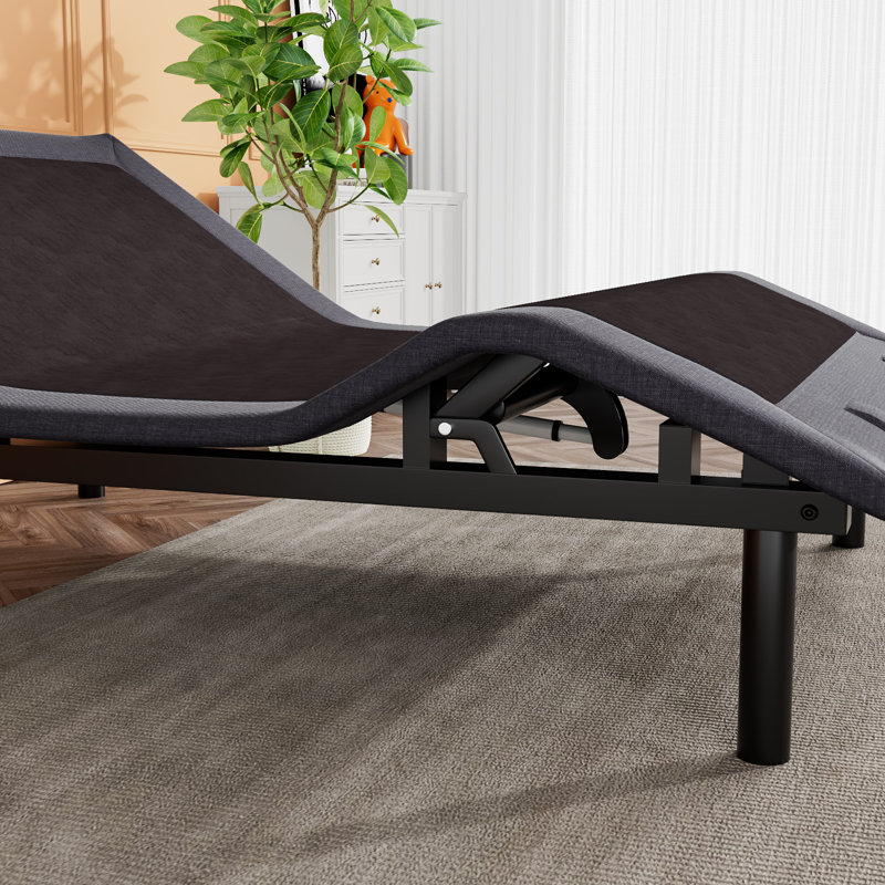 Channahon Adjustable Bed with Wireless Remote, Full