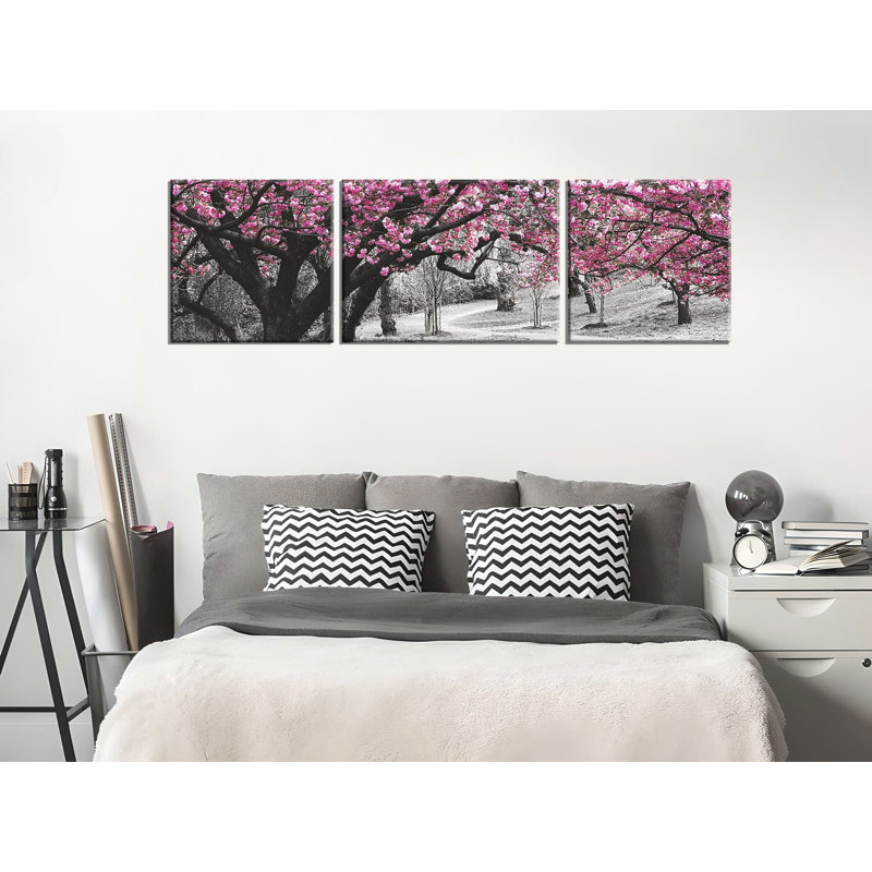 Elegant 3-Piece Decorative Canvas Painting Set, 100% Wooden Frame, 11.8 x 11.8 inches (2 Pieces) & 11.8 x 15.7 inches (1 Piece) | 50% Cotton / 50% Polyester, Stunning Digital Print | Perfect for Home Décor & Living Spaces