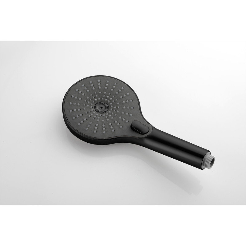 VEVOR Matte Black Handheld Shower Head with 27.5" (28") Adjustable Slide Bar and 59" Hose, High Pressure Handheld Shower Set