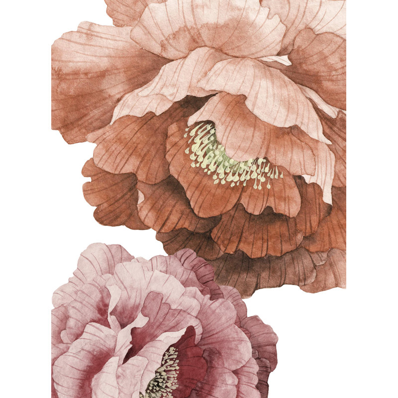 Adhésif décoratif fleur, Foncé