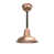 Cuivre massif / bronze acajou