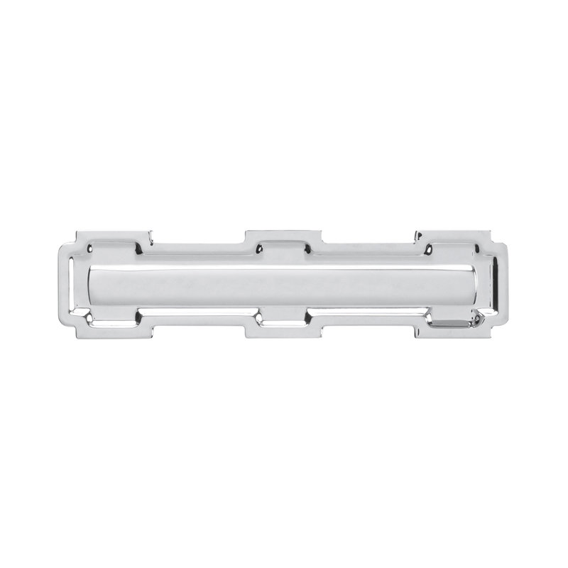 Coventry Collection Pull Backplate - Cabinet Pull - Transitional Hardware for Drawers & Cabinets, Chrome, 6-5/16"