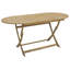 Oakham 160cm Solid Wood Oval Folding Table