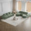 Canapé modulaire Chenille Cloud-2096893557-2096893556