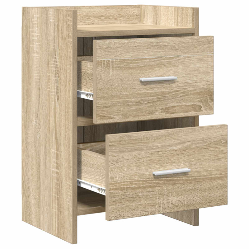 40 cm W Bedside Table, Sonoma Oak