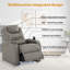 Canapé inclinable en cuir avec porte-gobelet-2404371