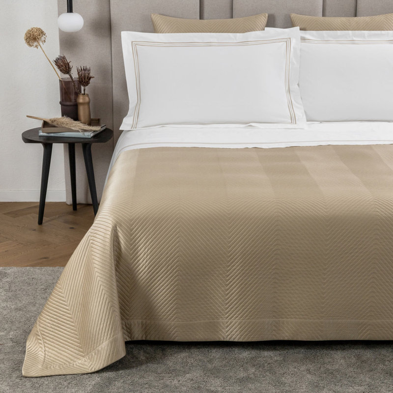 Luxury Herringbone Coverlet