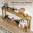 70.9 Inch Extra Long Console Table Rustic Sofa Table