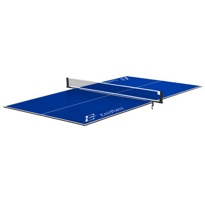 GSE Retractable Table Tennis Net Set - Adjustable Ping Pong Net Posts For Anywhere Play (Fits Tables Up To 74")