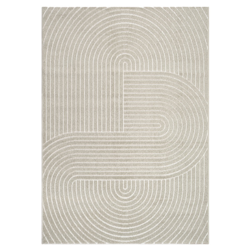 Carlose Outdoor Area Rug, Beige, Runner 80 x 250cm