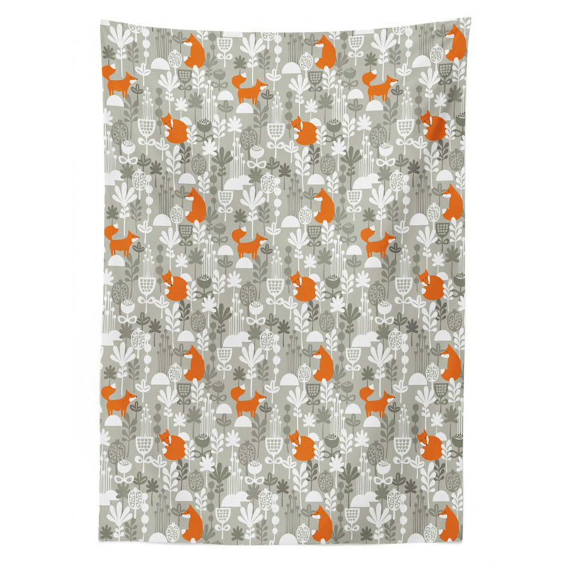 Geometric Tablecloth, 84" L x 60" W