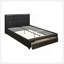 Rembourrage en similicuir pour lit double-145670655