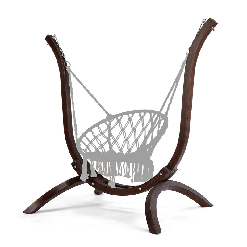 Support pour hamac 55 po x 57 po pour l'intérieur et l'extérieur 