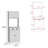 Tampa Kitchen Pantry With Drawer And 2 Cabinets-2031377911