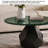 Modern round marble coffee table