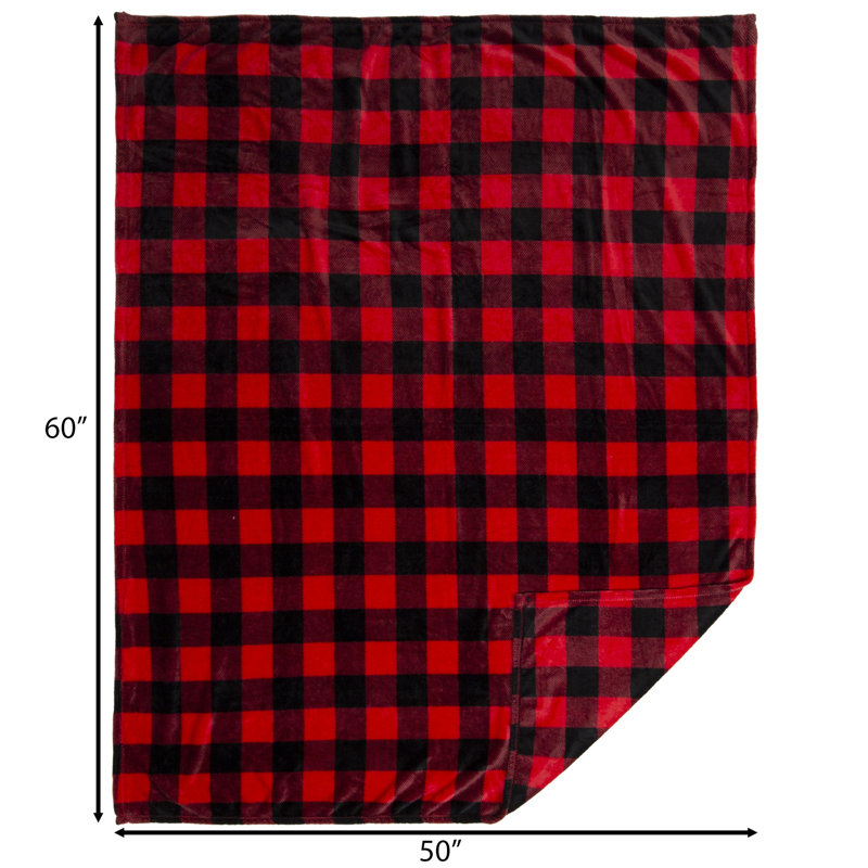 Couverture de voyage Red Lumberjack