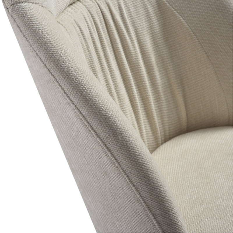 Chaise de salle à manger rembourrée Hallie