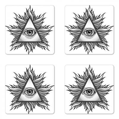 Square 4 Piece Coaster Set