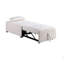 Canapé-lit contemporain en tissu Sherpa