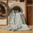 Machine Washable Abstract Gray Area Rug-151249520