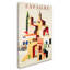 «Travel Espagne» par Vintage Apple Collection, reproduction d'art graphique sur toile-21935219