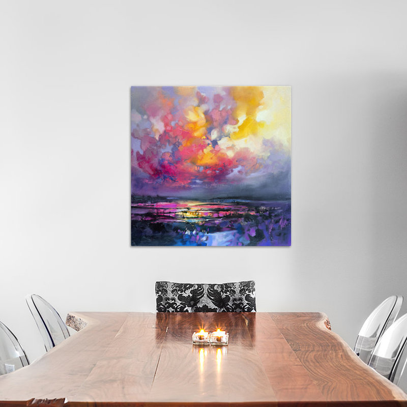 "binding energy i" , reproduction d’art sur toile tendue, H 37 po x l 37 po x P 1,5 po