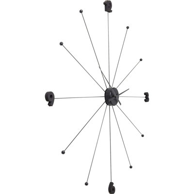 Demarie Metal Wall Clock