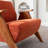 Kyajah 27.5" W Chenille Solid Wood Armchair-96213300