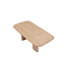 Sorrento Coffee Table-60" Rectangular Weathered Natural