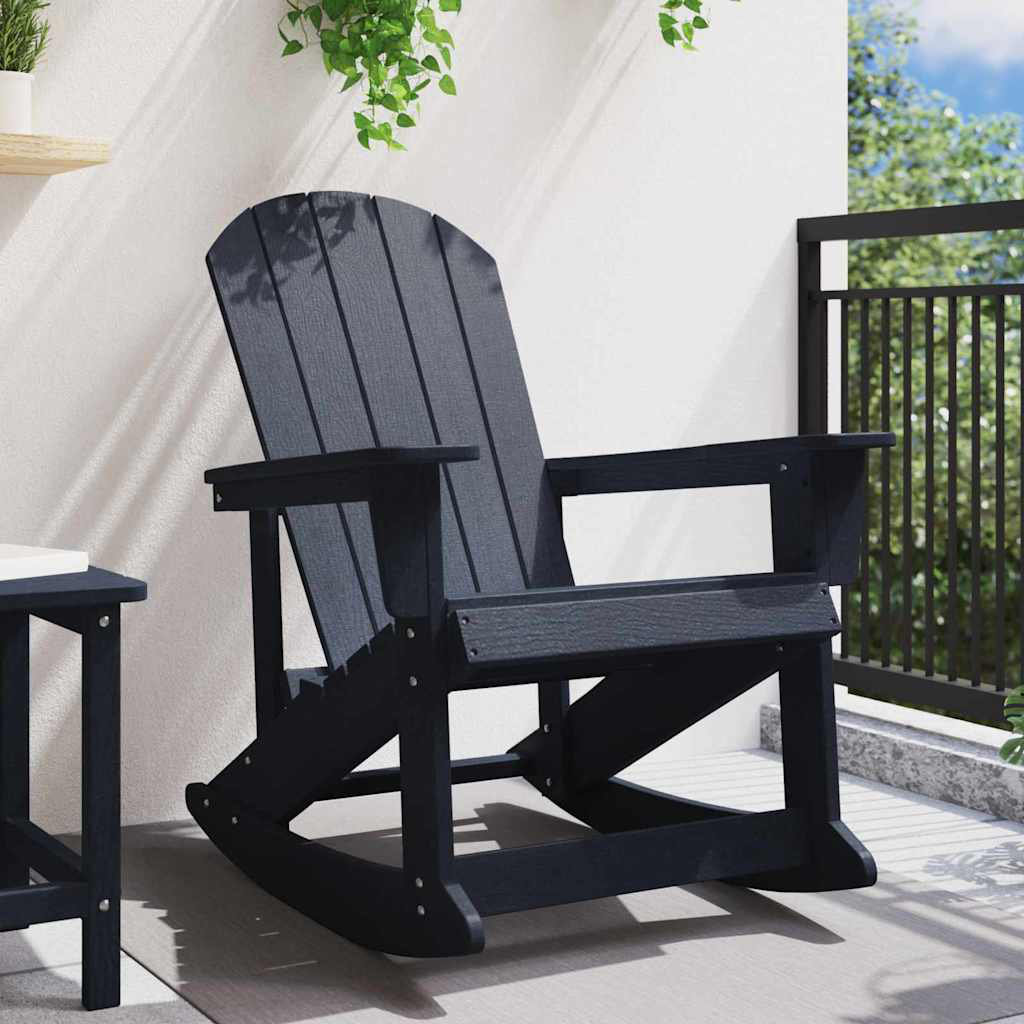 Adirondack Rocking Chair HDPE Outdoor Furniture Garden Seating Terrace
