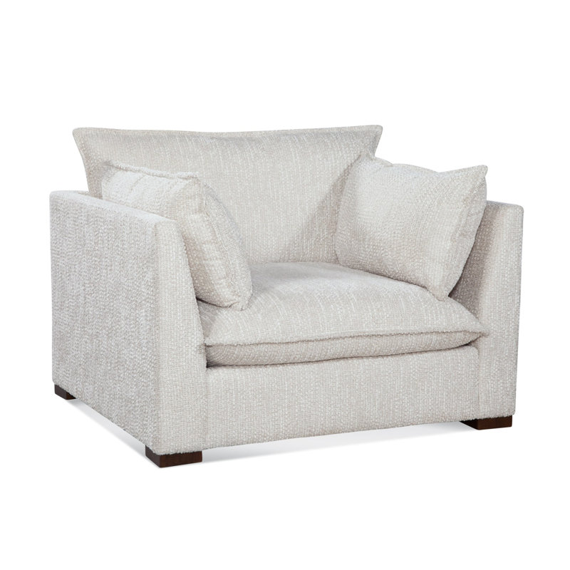 Fauteuil de 42 po de large Kamila, Pierre Crypton Performance, 0884-83, Minéral
