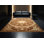 Tapis oriental classique lavable à la machine en brun - Reliure brun clair