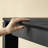 Black Rectangular Solid Wood Dining Table-920518917-920518920
