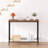 Console Table, Sofa Tables Narrow Entryway Table With Glass Shelf And Metal Frame, Behind Couch Table Industrial Hallway Table For Living Room, Foyer, Bedroom-1867169873-1867169868-1867192699