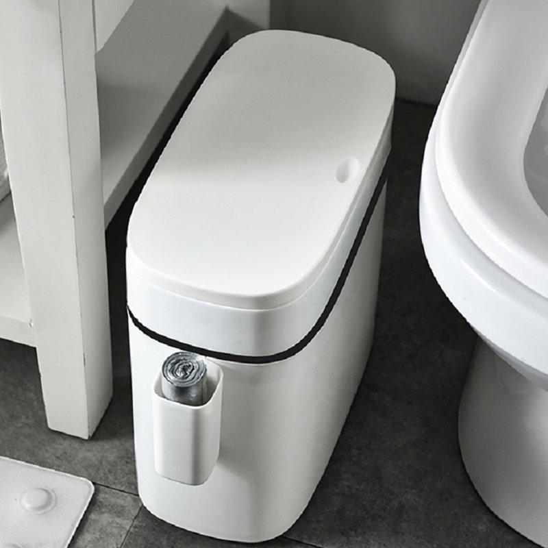 Plastic Open Waste Basket - 3.98 Gallons