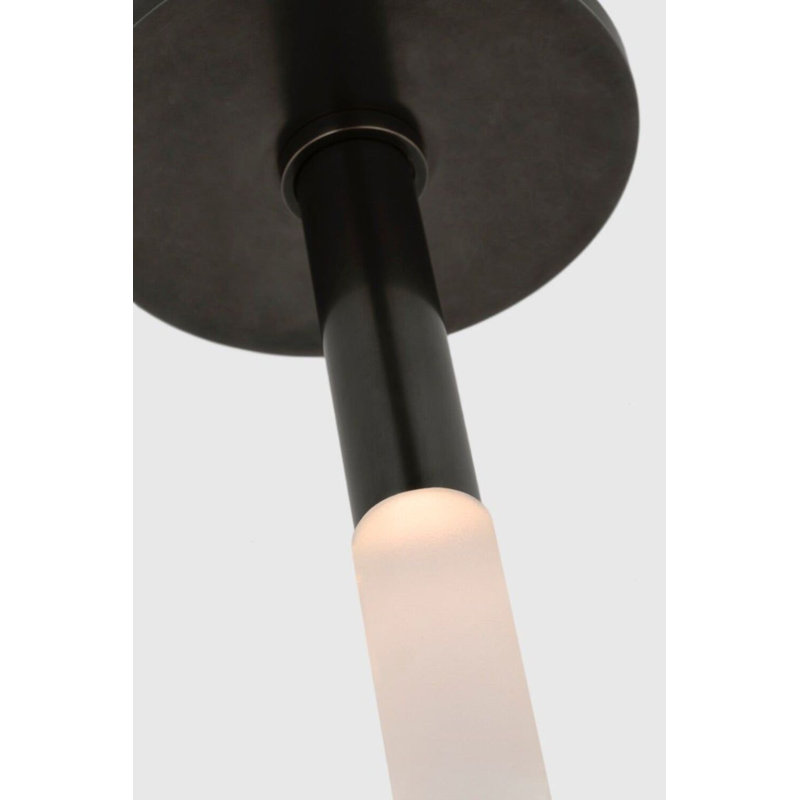 Rousseau 1 - Light LED Flush Mount, Bronze