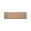 Console de divertissement 72 po, finition sable