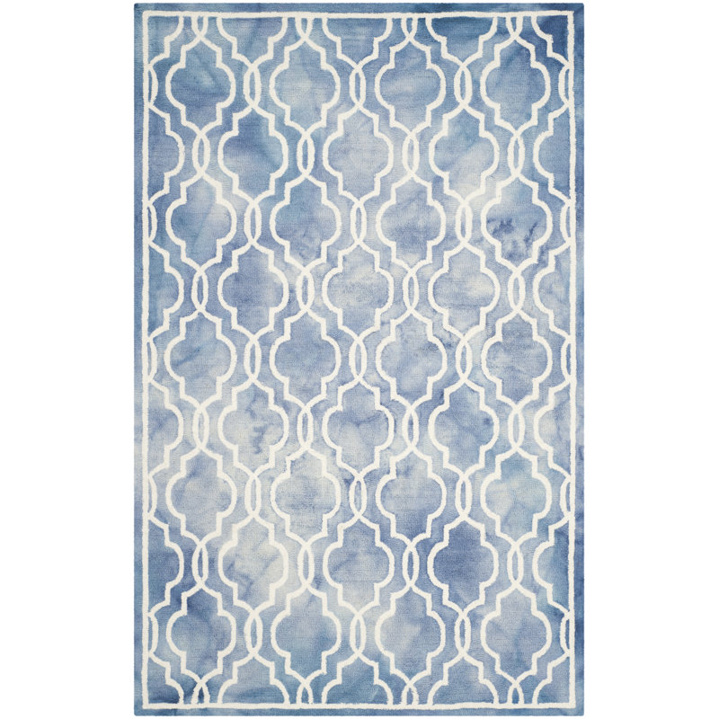 Tapis en laine touffeté à la main Deemer, Rectangle 2 pi x 3 pi