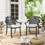 Remus Stacking Patio Dining Side Chair with Cushion