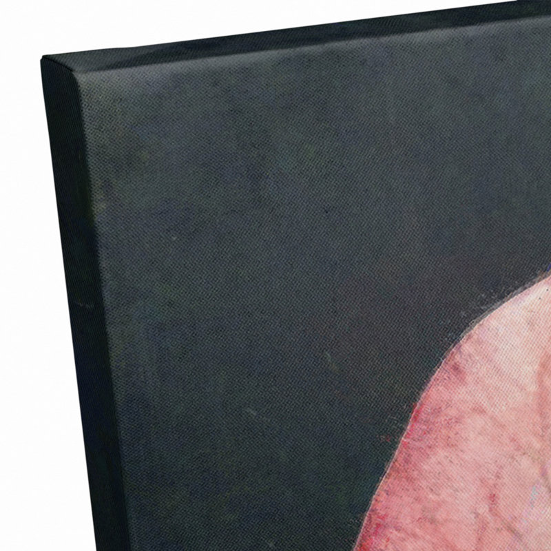 Grande fleur - reproduction de photo sur toile sans cadre