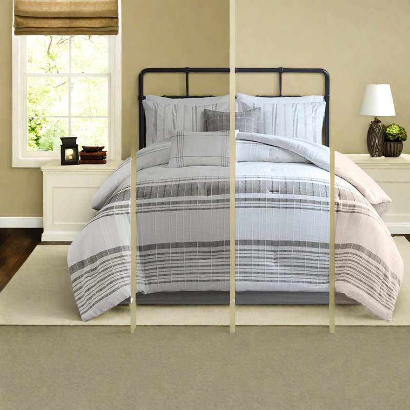 Ensembles de literie en coton de qualité supérieure pour grand lit, jacquard campagnard pour la maison