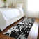 Premium Machine Washable Prisco Black Rug