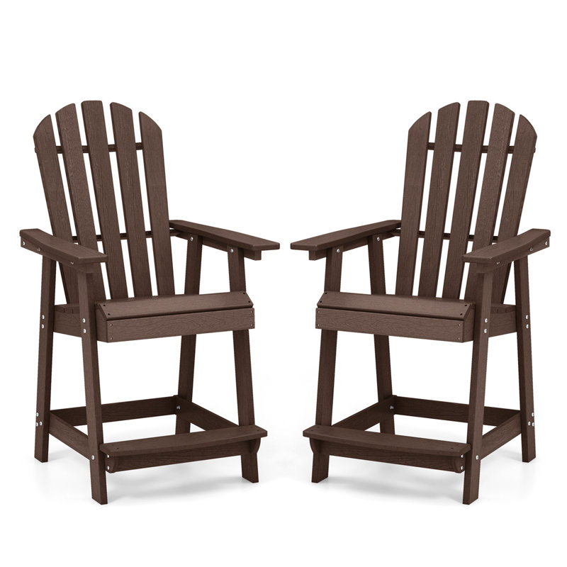 Tabouret Burakcan, Brun