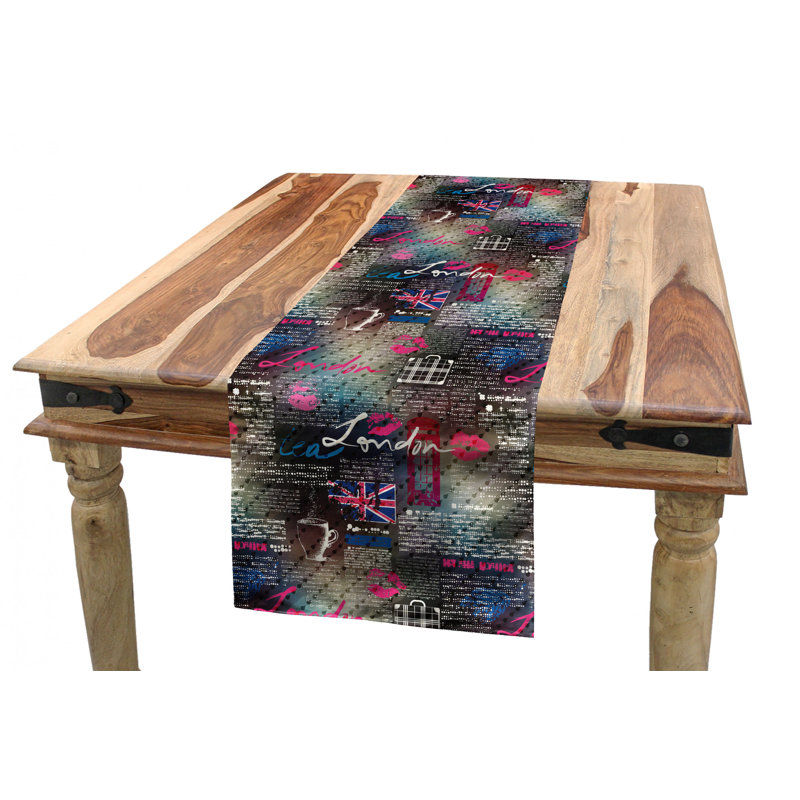 Geometric Table Runner, 90" x 16"