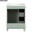 Armoire de meuble-lavabo 24 po - Lavabo en céramique, aspect élégant, rangement pratique de 24 po-1842558271