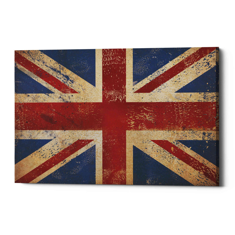 «Union Jack» par Ryan Fowler, impression sur toile tendue