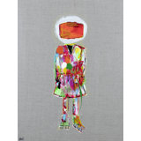 Astronaut On Gray Print by Jphono 1