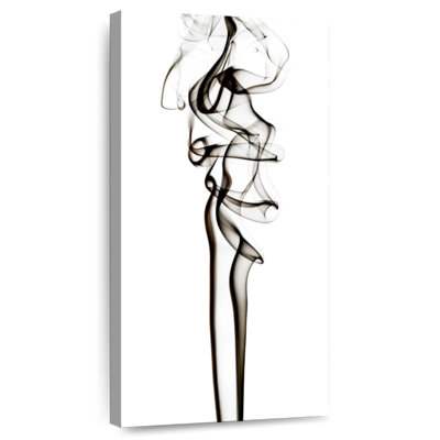 Abstrait noir fumée - sensuel